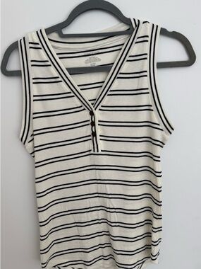 Summersalt - Ribbed Henley Tank